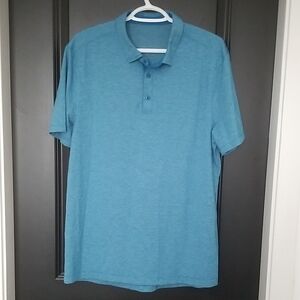 Men's Blue Lululemon Polo Shirt